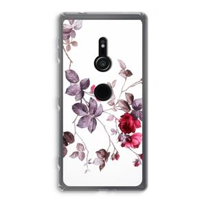 CaseCompany Mooie bloemen: Sony Xperia XZ2 Transparant Hoesje