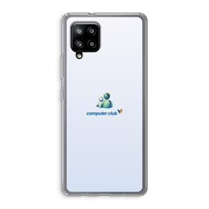CaseCompany MSN: Samsung Galaxy A42 5G Transparant Hoesje