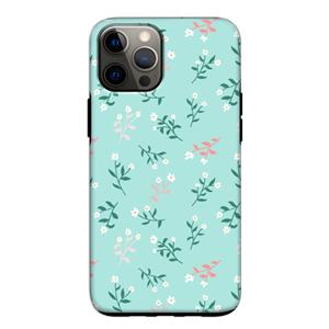 CaseCompany Small white flowers: iPhone 12 Pro Tough Case