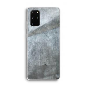 CaseCompany Grey Stone: Samsung Galaxy S20 Plus Transparant Hoesje