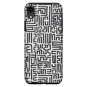 CaseCompany Moroccan Print: iPhone XR Tough Case