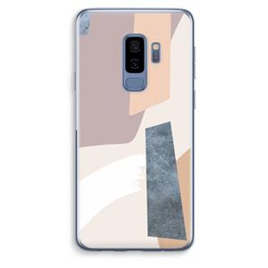 CaseCompany Luca: Samsung Galaxy S9 Plus Transparant Hoesje