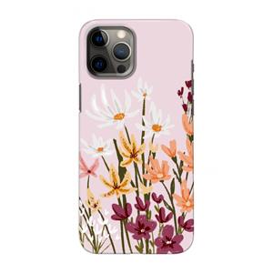CaseCompany Painted wildflowers: Volledig geprint iPhone 12 Pro Max Hoesje