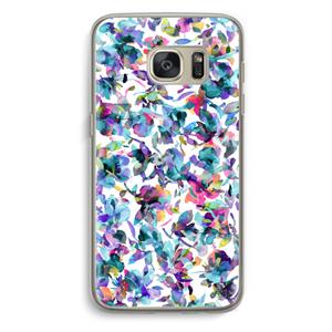 CaseCompany Hibiscus Flowers: Samsung Galaxy S7 Transparant Hoesje