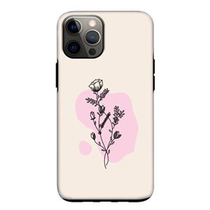 CaseCompany Roses are red: iPhone 12 Pro Tough Case