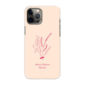 CaseCompany Where flowers bloom: Volledig geprint iPhone 12 Pro Max Hoesje