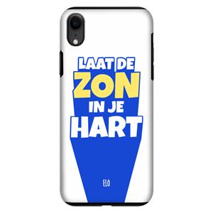 CaseCompany Laat de zon in je hart: iPhone XR Tough Case