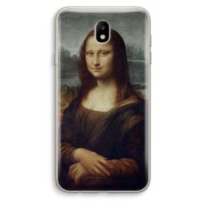 CaseCompany Mona Lisa: Samsung Galaxy J7 (2017) Transparant Hoesje