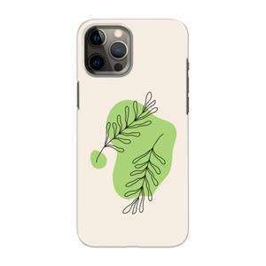 CaseCompany Beleaf in you: Volledig geprint iPhone 12 Pro Max Hoesje