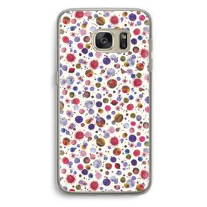 CaseCompany Planets Space: Samsung Galaxy S7 Transparant Hoesje
