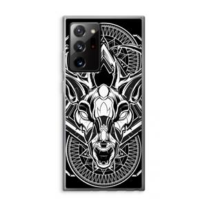 CaseCompany Oh Deer: Samsung Galaxy Note 20 Ultra / Note 20 Ultra 5G Transparant Hoesje