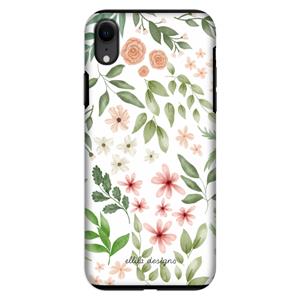 CaseCompany Botanical sweet flower heaven: iPhone XR Tough Case