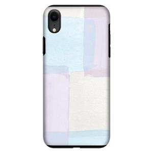 CaseCompany Square pastel: iPhone XR Tough Case