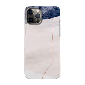 CaseCompany Stone White: Volledig geprint iPhone 12 Pro Max Hoesje