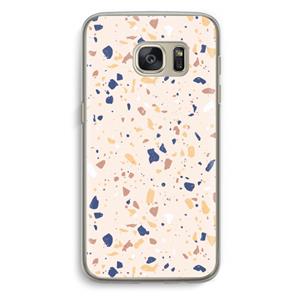 CaseCompany Terrazzo N°23: Samsung Galaxy S7 Transparant Hoesje