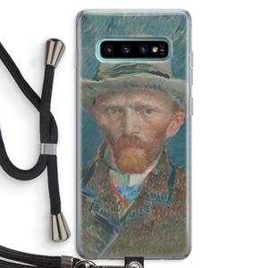 CaseCompany Van Gogh: Samsung Galaxy S10 Plus Transparant Hoesje met koord