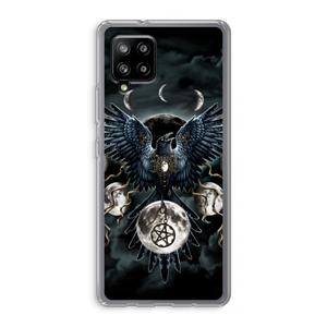 CaseCompany Sinister Wings: Samsung Galaxy A42 5G Transparant Hoesje