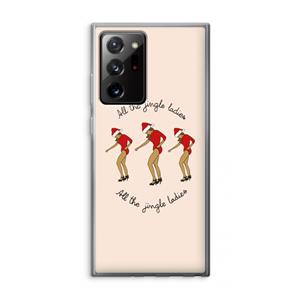 CaseCompany Jingle Ladies: Samsung Galaxy Note 20 Ultra / Note 20 Ultra 5G Transparant Hoesje