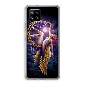 CaseCompany Aerial Angel: Samsung Galaxy A42 5G Transparant Hoesje