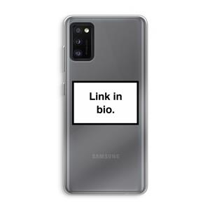 CaseCompany Link in bio: Samsung Galaxy A41 Transparant Hoesje