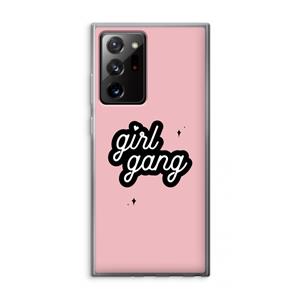 CaseCompany Girl Gang: Samsung Galaxy Note 20 Ultra / Note 20 Ultra 5G Transparant Hoesje