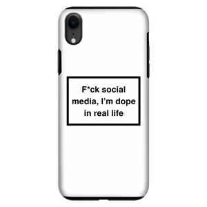 CaseCompany I'm dope: iPhone XR Tough Case