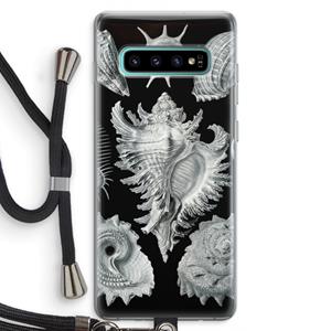CaseCompany Haeckel Prosobranchia: Samsung Galaxy S10 Plus Transparant Hoesje met koord