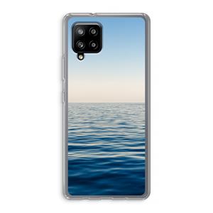 CaseCompany Water horizon: Samsung Galaxy A42 5G Transparant Hoesje