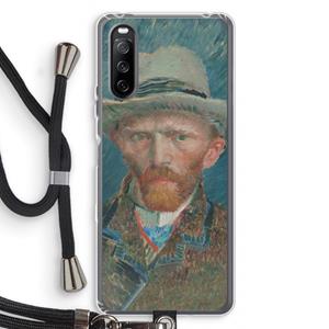 CaseCompany Van Gogh: Sony Sony Xperia 10 III Transparant Hoesje met koord