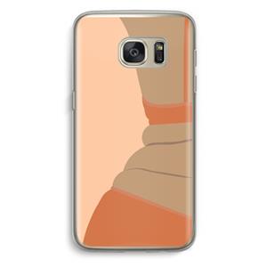 CaseCompany Bikini: Samsung Galaxy S7 Transparant Hoesje