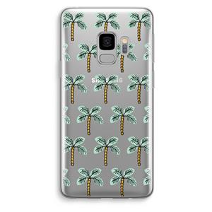 CaseCompany Paradise: Samsung Galaxy S9 Transparant Hoesje
