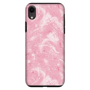 CaseCompany Abstract Painting Pink: iPhone XR Tough Case