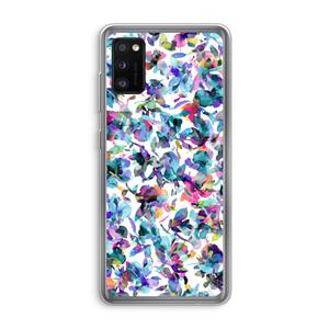 CaseCompany Hibiscus Flowers: Samsung Galaxy A41 Transparant Hoesje