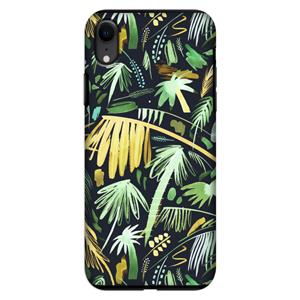 CaseCompany Tropical Palms Dark: iPhone XR Tough Case