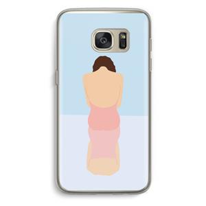 CaseCompany Mirror: Samsung Galaxy S7 Transparant Hoesje