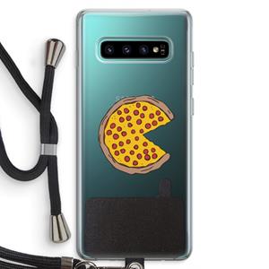 CaseCompany You Complete Me #2: Samsung Galaxy S10 Plus Transparant Hoesje met koord