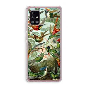 CaseCompany Haeckel Trochilidae: Samsung Galaxy A51 5G Transparant Hoesje