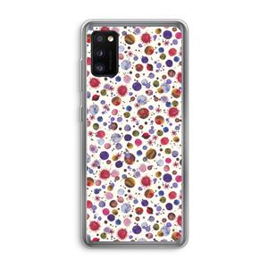 CaseCompany Planets Space: Samsung Galaxy A41 Transparant Hoesje