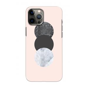 CaseCompany Marmeren cirkels: Volledig geprint iPhone 12 Pro Hoesje