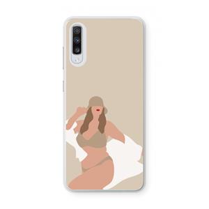 CaseCompany One of a kind: Samsung Galaxy A70 Transparant Hoesje