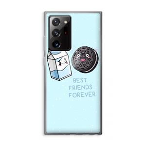 CaseCompany Best Friend Forever: Samsung Galaxy Note 20 Ultra / Note 20 Ultra 5G Transparant Hoesje