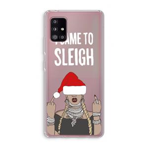 CaseCompany Came To Sleigh: Samsung Galaxy A51 5G Transparant Hoesje