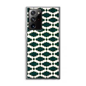 CaseCompany Moroccan tiles: Samsung Galaxy Note 20 Ultra / Note 20 Ultra 5G Transparant Hoesje