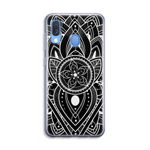 CaseCompany It's Complicated: Samsung Galaxy A40 Transparant Hoesje
