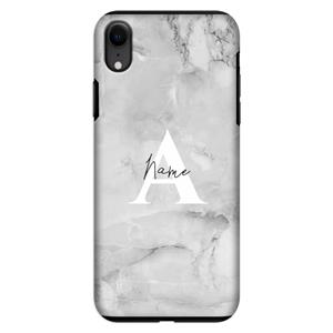 CaseCompany Ivory Marble: iPhone XR Tough Case