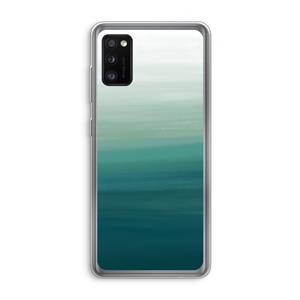 CaseCompany Ocean: Samsung Galaxy A41 Transparant Hoesje