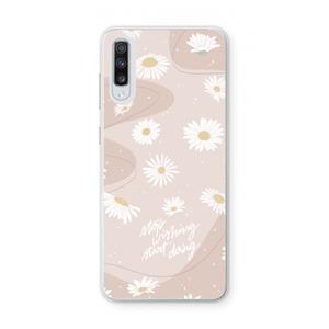 CaseCompany Daydreaming becomes reality: Samsung Galaxy A70 Transparant Hoesje