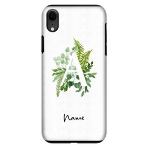 CaseCompany Green Brush: iPhone XR Tough Case