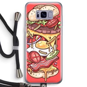 CaseCompany Diet Coke Please: Samsung Galaxy S8 Transparant Hoesje met koord
