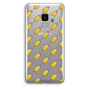 CaseCompany Waterijsjes: Samsung Galaxy S9 Transparant Hoesje